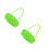 2Pcs Green Silicone Steamed Egg Rack for Steaming Eggs 9-Hole 7