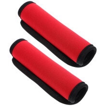 6Stk Gepäckgriffüberzüge Polyester Rot Für Koffergriff