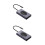 2Stk USB Hub 14-in-1 Datenhub Mit Wireless Charger Triple-Display 6