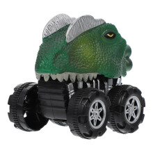 2Stk Friktionsauto Dinosaurier Bunt Robust Fahrzeugspielzeug