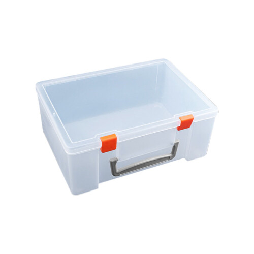 2Stk Multifunktionale Plastikbox Handlicher Aufbewahrungsbehälter Bunt