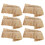 24Stk Dekoratives Künstliches Strohdach Beige Für DIY Mini Dächer 3