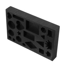 3Stk Graphitformen Für Schmuckgießen 20- Metallgießformen Schwarz