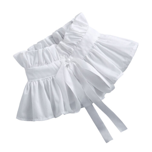 5Pièces Cols Faux Chemise À En Polyester Détachables 1