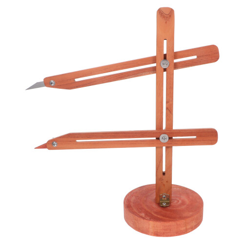 2Ensembles De Céramique En Bois - Mesure Ajustable Pour Argile