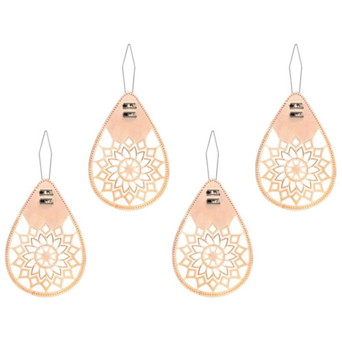 8Pièces Enfileur Aiguille Cuivre Mandala Pour Machine À