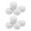 50Pièces Accessoires Boules De Roulette Blanches Pour Tables De Jeu 2