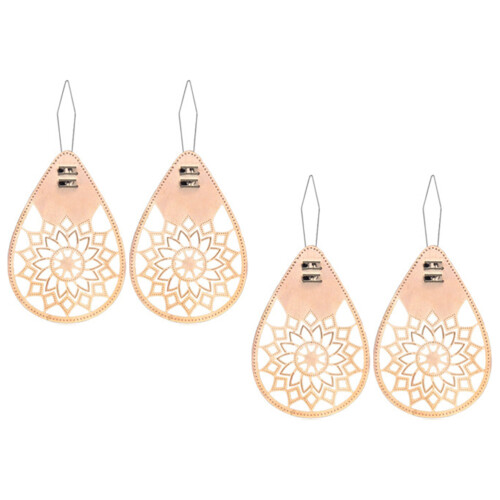 8Pièces Enfileur Aiguille Cuivre Mandala Pour Machine À 2