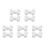 50Pièces Accessoires Boules De Roulette Blanches Pour Tables De Jeu 6