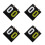4Pièces Compteur De Score Portable Flip Multi Usage Tabletop 8