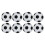 40Pièces Mini De Baby-Foot Hips Multiusage Pour Jeux De Table 3