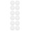 12Pièces Recharges PP Blanches Usage Long 6