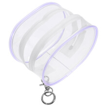 2Pièces Sac De Rangement Transparent Pour En PVC Portable