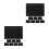 16Pièces Étiquettes Tableau Noir ABS Réutilisables Pour Buffet Noir 5