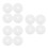 12Pièces Recharges PP Blanches Usage Long 5
