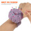 2Pièces Coussin Épingle Poignet Elastique Violet Couture DIY 8