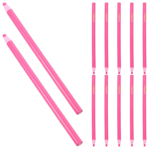 60Pièces Crayons Rose Pelables Cire École Et Travaux Créatifs
