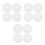 12Pièces Recharges PP Blanches Usage Long 7