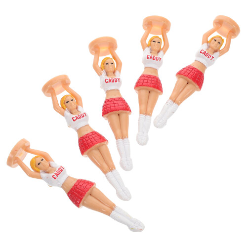 15Pièces Tees Courts Golf Design Cheerleader Pour 1