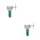 2Pièces Outils Coupe-Verre Métalliques Robustesse Usage Simple 5