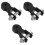 3Pièces Extensions Amortisseurs Aluminium Noir Usage Tout- 5