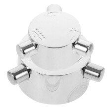 5Ensembles Robinet Argentée Cuisine Bain Résistant