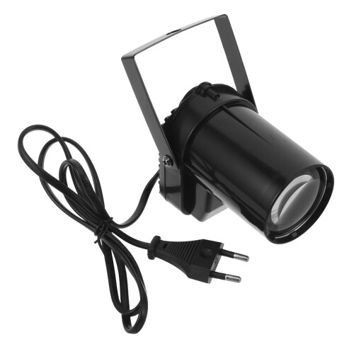 2Pièces De Scène Portable Noir, Spot LED Haute Luminosité 1