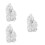 3Pièces Figurines Bébé Résine Pour Décoration Maison 6