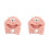 2Pièces Chapeau Rose Écharpe Pour Enfants 4