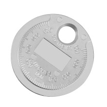 3Pièces Mesureur Bougie Argent Auto Pratique Clair