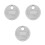 3Pièces Mesureur Bougie Argent Auto Pratique Clair 5