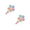 2Pièces Jouet Machine Bulles Électrique ABS Pour Enfants 3
