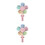 2Pièces Jouet Machine Bulles Électrique ABS Pour Enfants 6