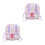 2Pièces Sac À Bébé Multifonction En Tissu Et Coloré 10