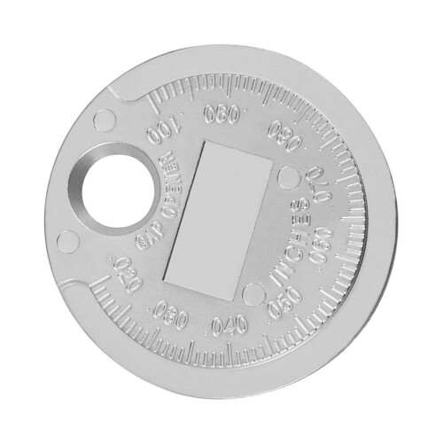 3Pièces Mesureur Bougie Argent Auto Pratique Clair 2