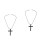 2Pièces Pendentifs Ajustables Métal Noir Pour Décoration Auto 4