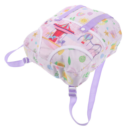 2Pièces Sac À Bébé Multifonction En Tissu Et Coloré 1