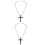 2Pièces Pendentifs Ajustables Métal Noir Pour Décoration Auto 5