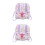 2Pièces Sac À Bébé Multifonction En Tissu Et Coloré 8