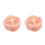 2Pièces Bébé Avec Suction Ciseaux Alimentation Orange 4