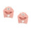 2Pièces Chapeau Rose Écharpe Pour Enfants 3