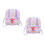 2Pièces Sac À Bébé Multifonction En Tissu Et Coloré 5