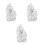 3Pièces Figurines Bébé Résine Pour Décoration Maison 8