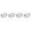 4Pièces Boîtes De Rangement Métalliques Argentées Pour Maison 6