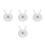 4Pièces Rack Boules Stockage Facile Tennis Baseball 4