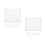 8Pièces Étuis Transparent Cd Dvd Organisateurs Robustes 4