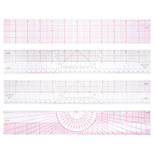 20Pièces Règle Couture PVC Souple Pour Dessin Patron