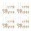 4Ensembles Slices En Bois Brut Pour 4