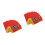 40Pièces Amulettes PVC Multicolores Protection Chance 2025 7