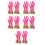 5Paires Performance Clown Cosplay Élastique 5